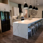 Quartz countertops - Calacatta Grey Quartz